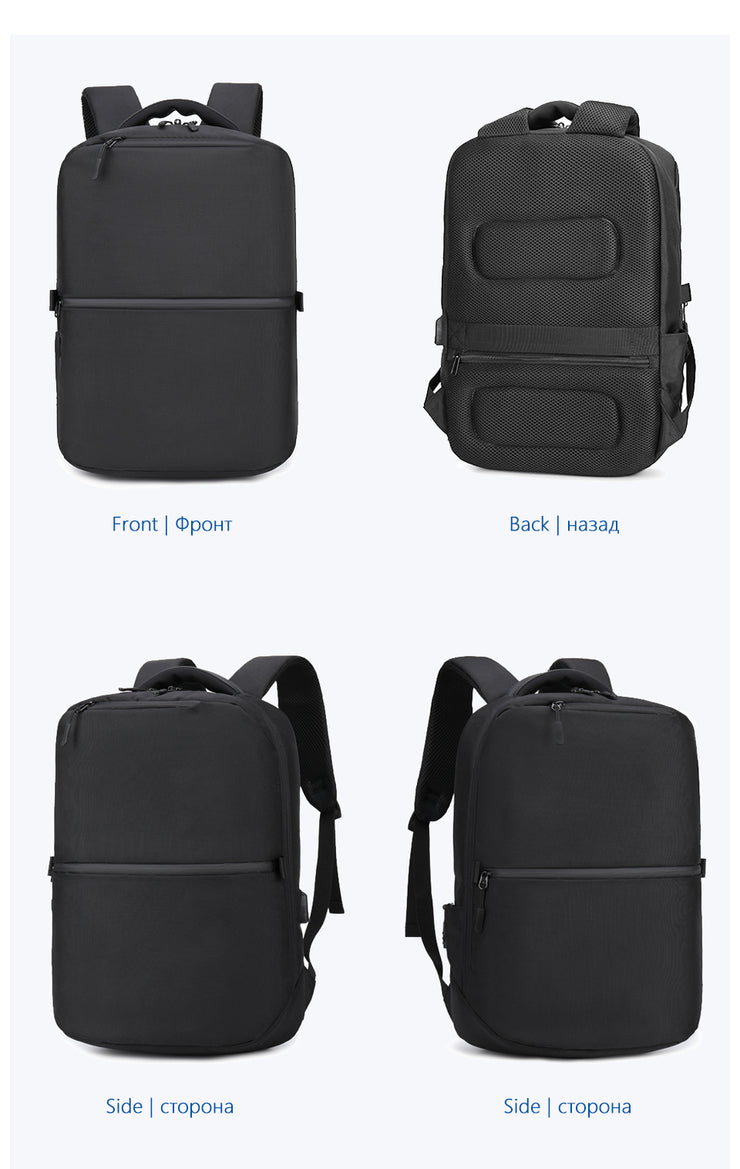 Backpack Waterproof Oxford Men Backpacks USB