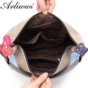 Genuine First Layer of Cow Leather Shoulder Bags