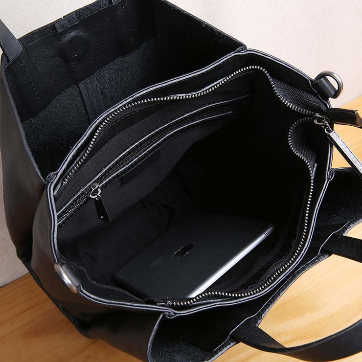 Men's Bag Leather Personality Bag Shoulder Messenger Bag
