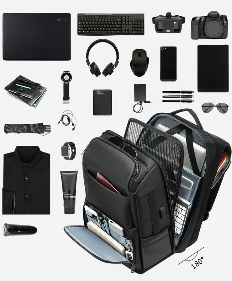 Backpack Large Capacity USB Charging Backpacks Anti Theft