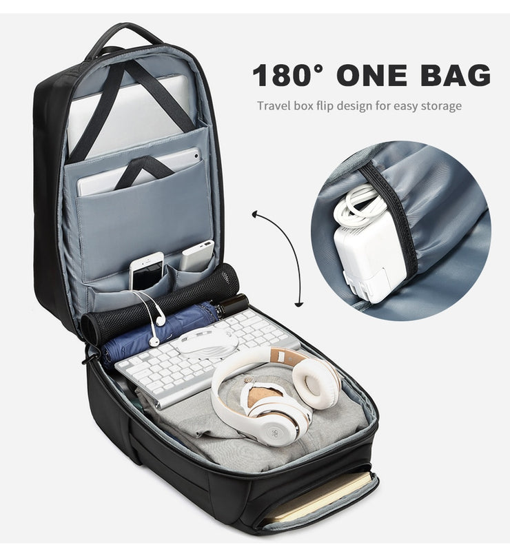 Backpack Large Capacity USB Charging Backpacks Anti Theft