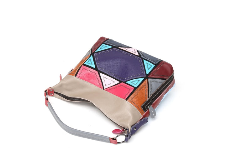Genuine First Layer of Cow Leather Shoulder Bags