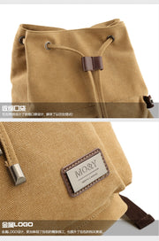 Backpack leisure shoulder travel Retro canvas backpacks