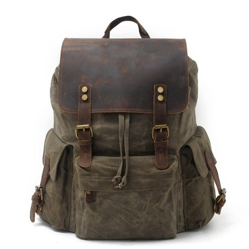 Backpacks Large Capacity Waterproof Vintage Daypacks