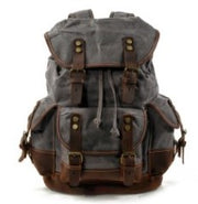 Cotton Oil Wax Canvas Backpack