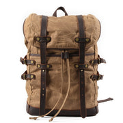 Canvas bag leisure backpack