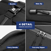 Multi-function USB Charging Backpack Large Capacity Waterproof Travel Bag