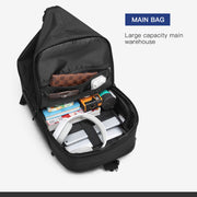 Multi-function USB Charging Backpack Large Capacity Waterproof Travel Bag