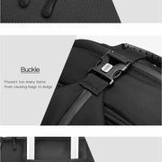 Multi-function USB Charging Backpack Large Capacity Waterproof Travel Bag
