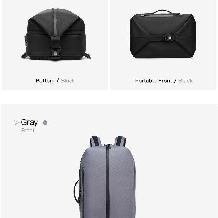 Multi-function USB Charging Backpack Large Capacity Waterproof Travel Bag