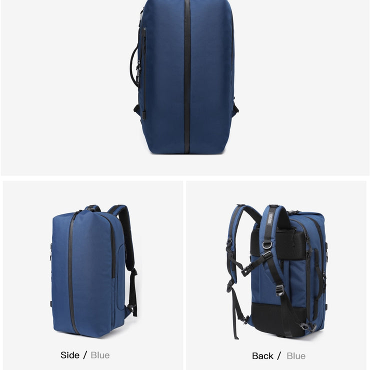 Multi-function USB Charging Backpack Large Capacity Waterproof Travel Bag