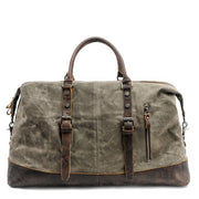 Canvas Leather Travel Duffel Bags