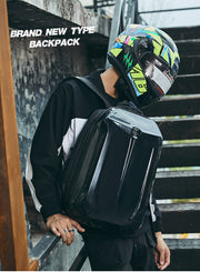 Backpack male helmet bag motorcycle hard shell backpack
