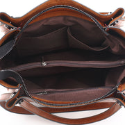 Retro Large Capacity Bucket Handbag