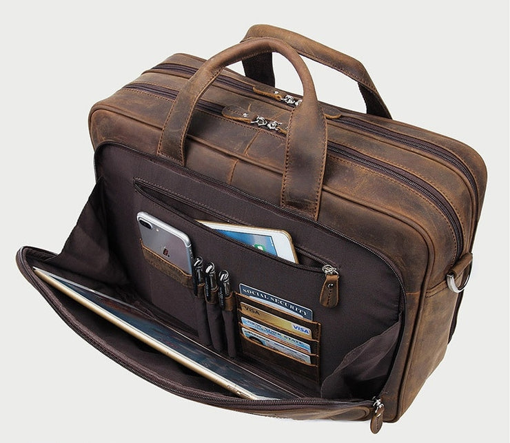 Top Quality Briefcase Bag For Men Male Business