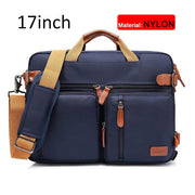 17 Inch Convertible Briefcase Men Business Handbag