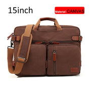 17 Inch Convertible Briefcase Men Business Handbag