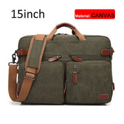 17 Inch Convertible Briefcase Men Business Handbag