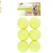 6 x Dog Tennis Balls Replacement Exercise Trainer Launcher Thrower