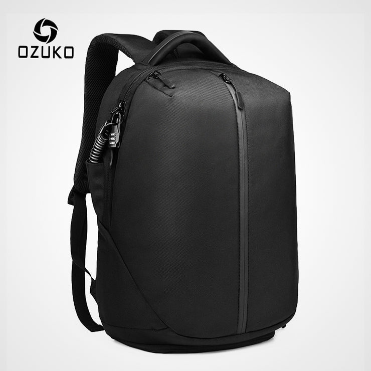 Backpack USB Charging School Bag Men 15.6 Waterproof Backpacks