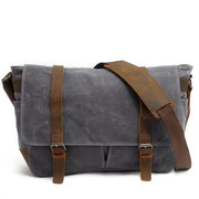 Men's Messenger Bags 14 inch Laptop Briefcase Bag Vintage Waterproof