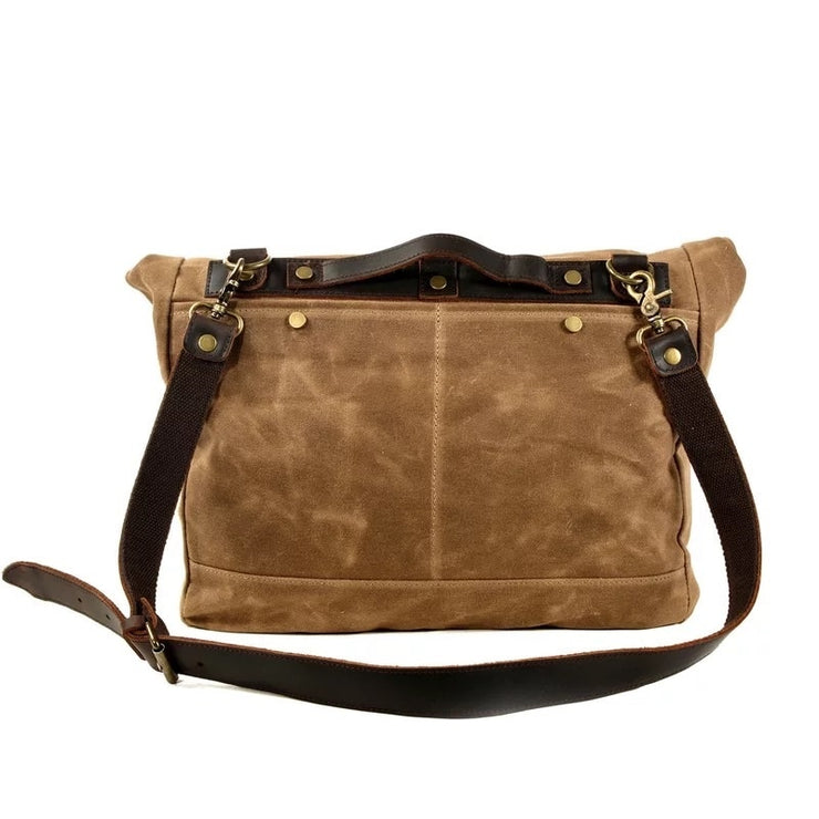Retro Canvas Men Messenger Bag Laptop Bookbag