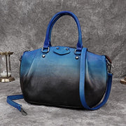New Vintage Genuine Leather Handbag Large Capacity Women Bag Leisure