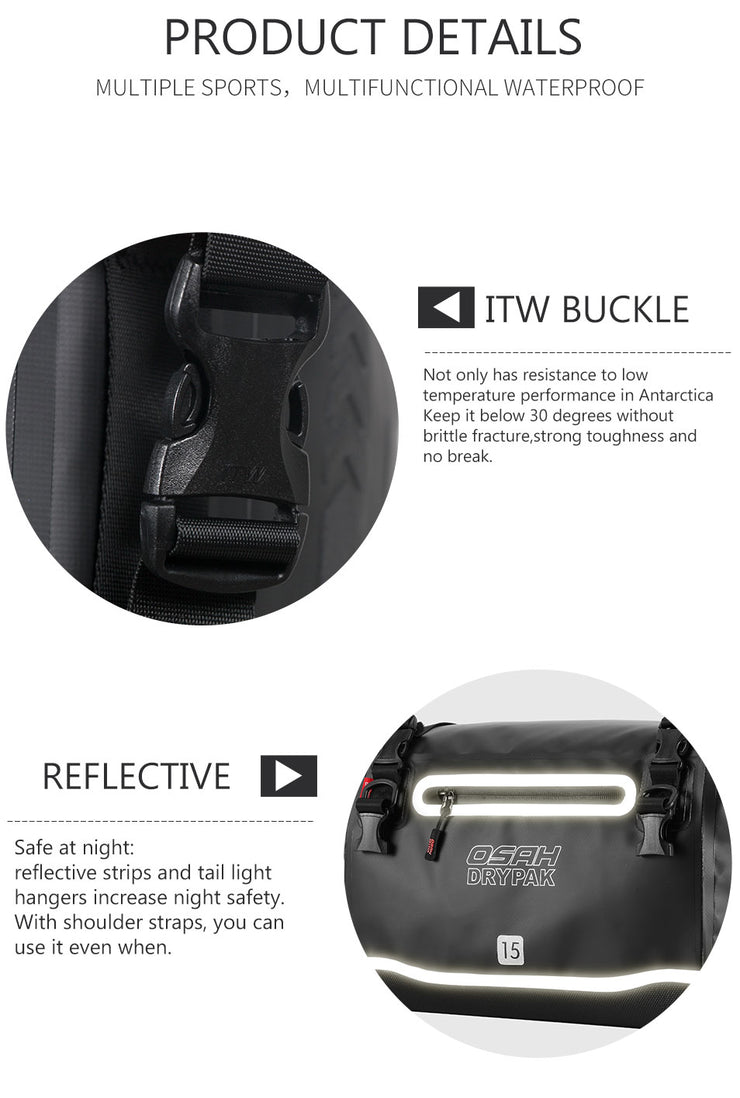 NEW Motorcycle Bag Outdoor PVC Dry Sack Bag