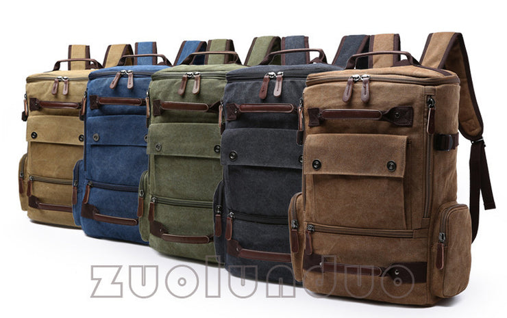 Vintage Canvas Backpack Travel Bags