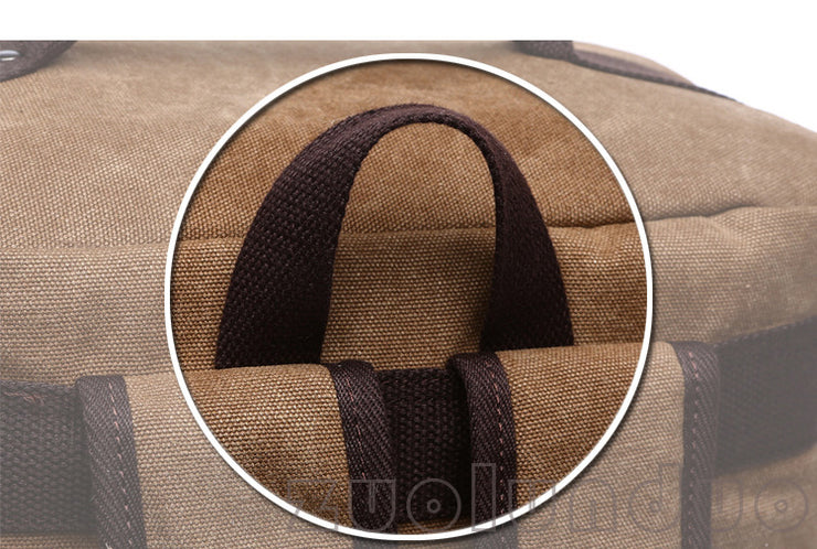 Vintage Canvas Backpack Travel Bags