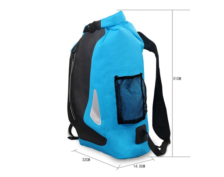 PVC 25L Outdoor Waterproof Backpacks Dry Bag Camping