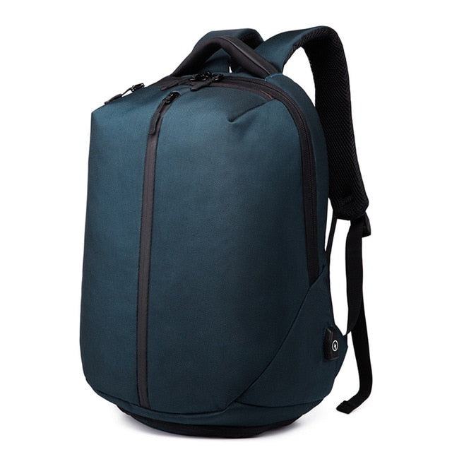 Backpack USB Charging School Bag Men 15.6 Waterproof Backpacks