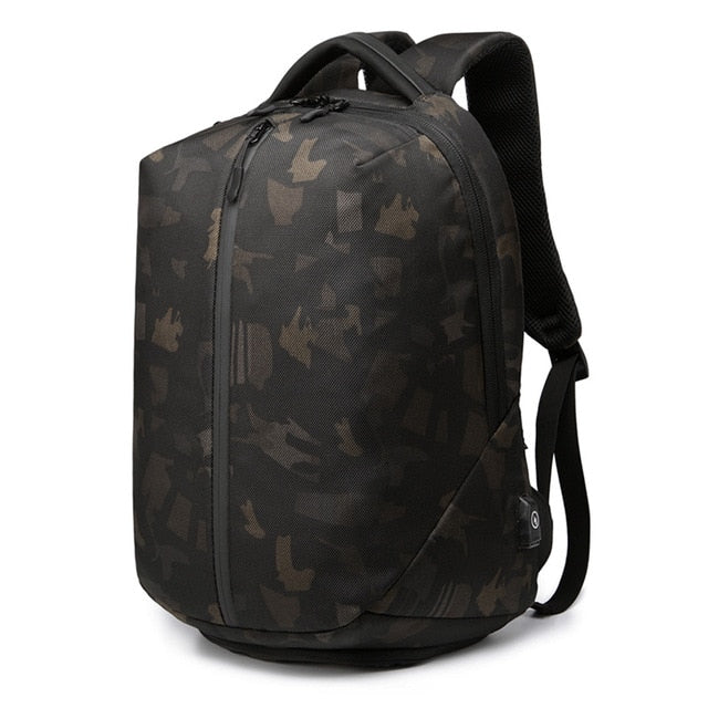 Backpack USB Charging School Bag Men 15.6 Waterproof Backpacks