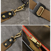 Men's single shoulder slung tote bag camouflage