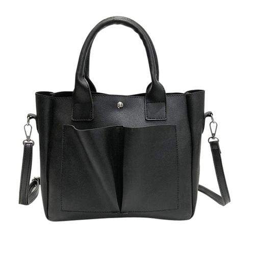 Retro style Women’s Leather Shoulder Bags With - 1 - Canvas_Tote_2020