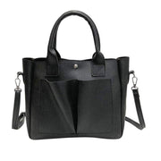 Retro style Women’s Leather Shoulder Bags With - Canvas_Tote_2020