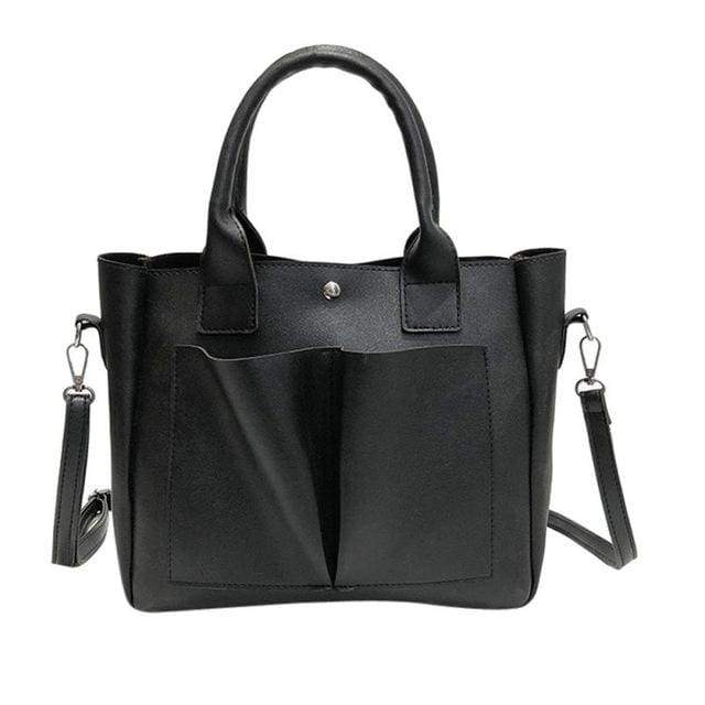Retro style Women’s Leather Shoulder Bags With - Canvas_Tote_2020