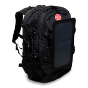 Solar Backpack 45L with Power Bank 6.5W 6V color Black - Solar backpacks with power bank