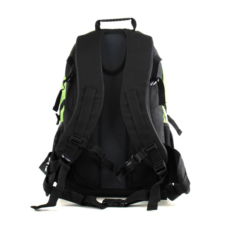 Solar Backpack 45L with power bank 6.5W 6V color Light Green - Solar backpack