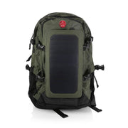 Solar Backpack 45L with Power Bank 6.5W color Olive Green - Solar backpack