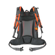Solar power Backpack 42L with Power Bank 6.5W color Orange - Solar backpack