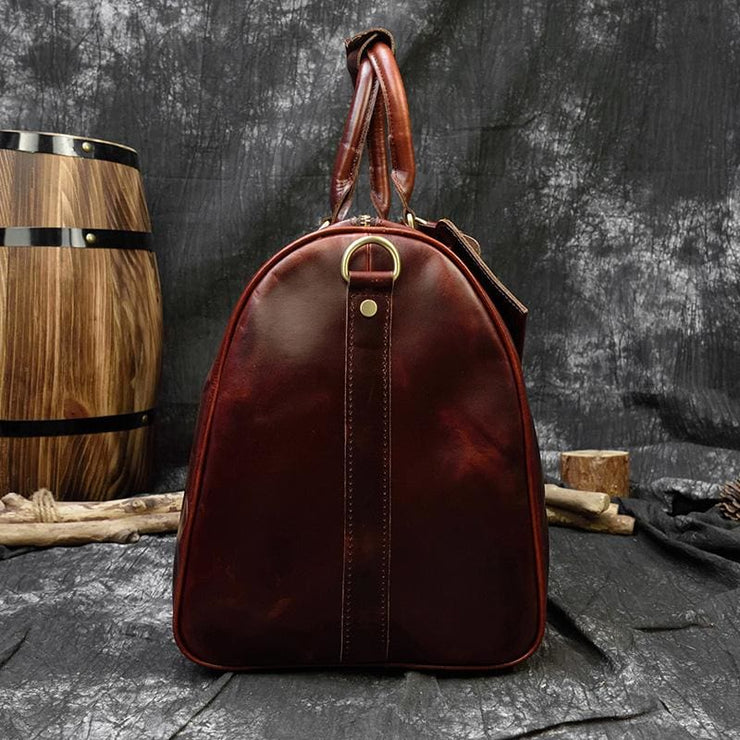 Travel bag durable crazy horse leather - Men_Briefcase