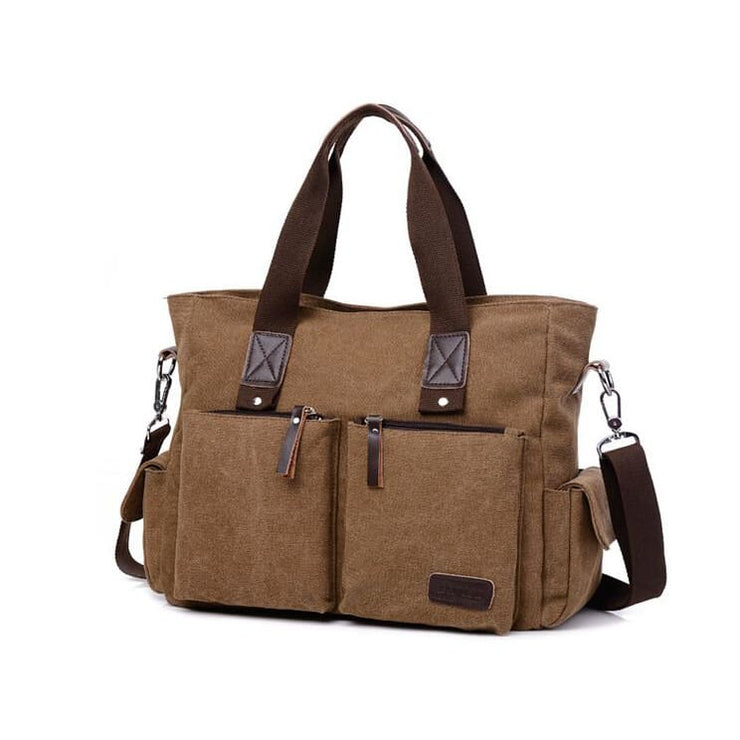 Unisex canvas large capacity handbag - Canvas_Tote_2020