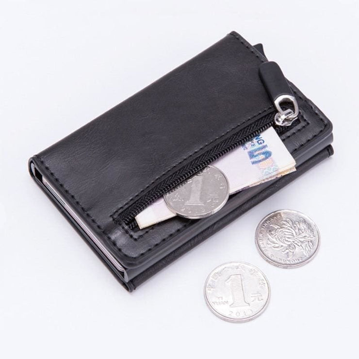 Vintage Antitheft Credit Card Holder - wallet