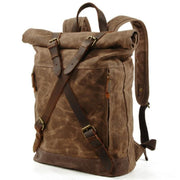 Vintage canvas backpacks waterproof - Backpacp_Oct