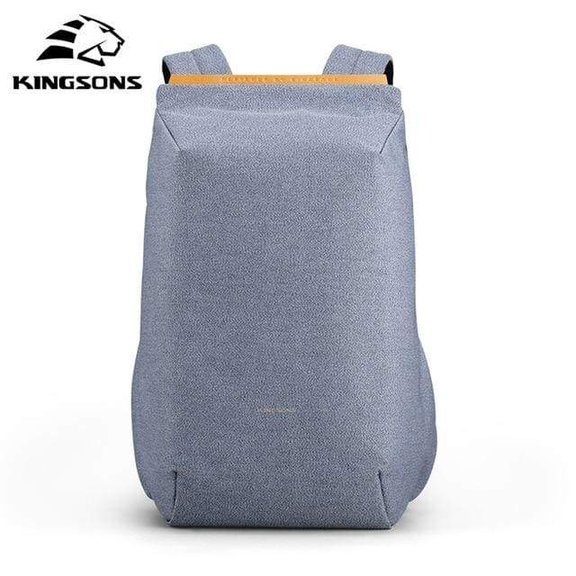 Waterproof backpacks USB charging - Light blue / CHINA / 15 Inches
