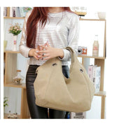 Women solid shoulder bag canvas - Canvas_Tote_2020